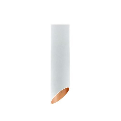 Plafonnier ROND COUPE  Ø60MM Blanc/doré – Image 3