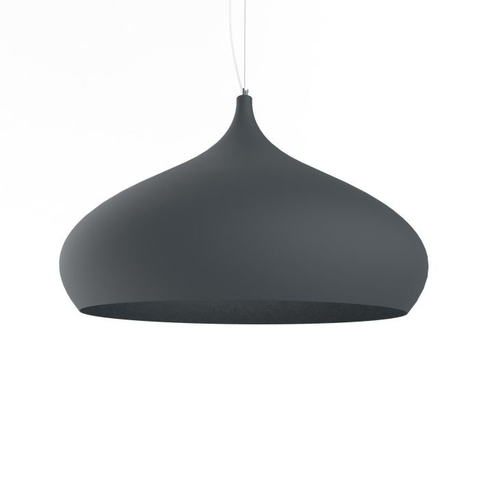 Suspension Calice Ø60 Gris anthracite