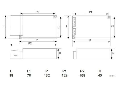 BALLAST ELECTRONIQUE IODURE 150W – Image 2