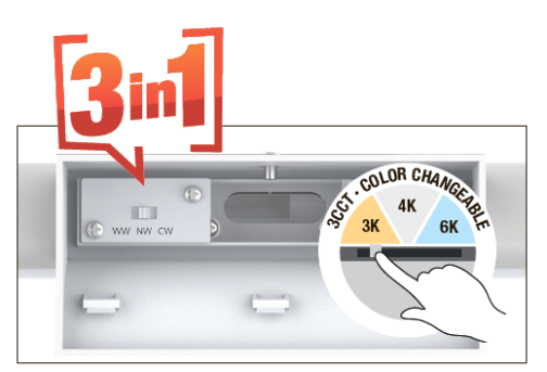Applique Sovraspecchio 15W blanche – Image 4