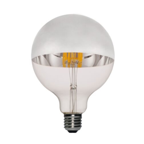 Led Filament E27 Globo Cupola Argent Diamètre 95mm