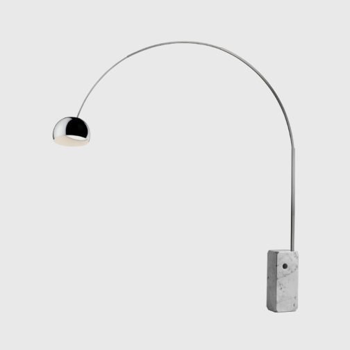 LED Fil A60 Coupole argenté 7W 2700K luminaire Flos Arco – Image 2