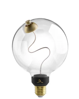 700740.00A Lampe Led Satellite  base noir avec réflecteur doré