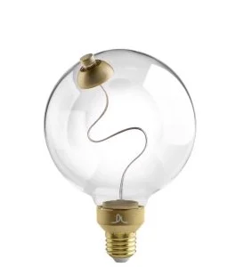 700741.00A Lampe Led Satellite  base doré avec réflecteur doré