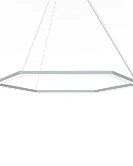 Plafonnier Esagono Ø90 Blanc