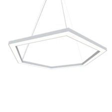 Plafonnier Esagono Ø60 Gris