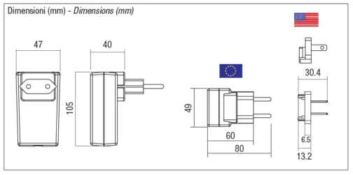 SPINA JOLLY DIM - 15W RN1515/SILENCE dimension