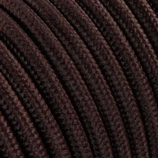 câble électrique souple rond MARRON