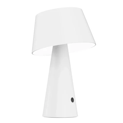 lampe de table solaire era_blanche