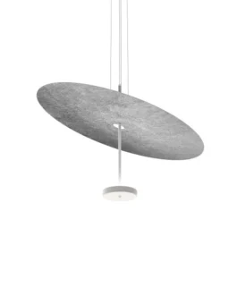 Suspension PISTILLO Ø60 feuille d’argent 4000K