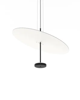 Suspension PISTILLO Ø60 blanche bi colore 3000K