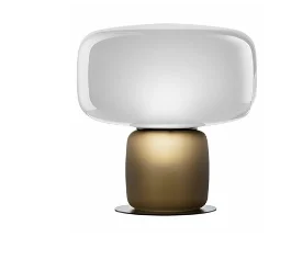 lampe Maori en verre clair de MURANO